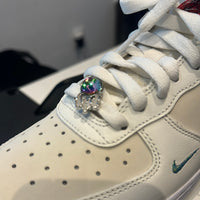 Nike AF1 Low Sail Vapor Green and White Women's Size 8