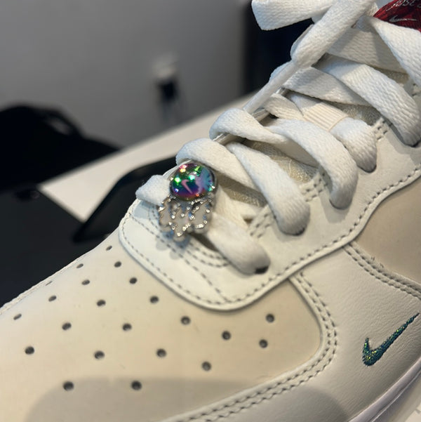 Nike AF1 Low Sail Vapor Green and White Women's Size 8