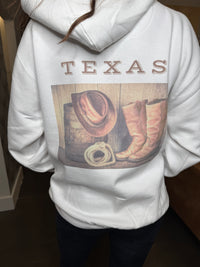 Texas Hoodie Sweat Shirt