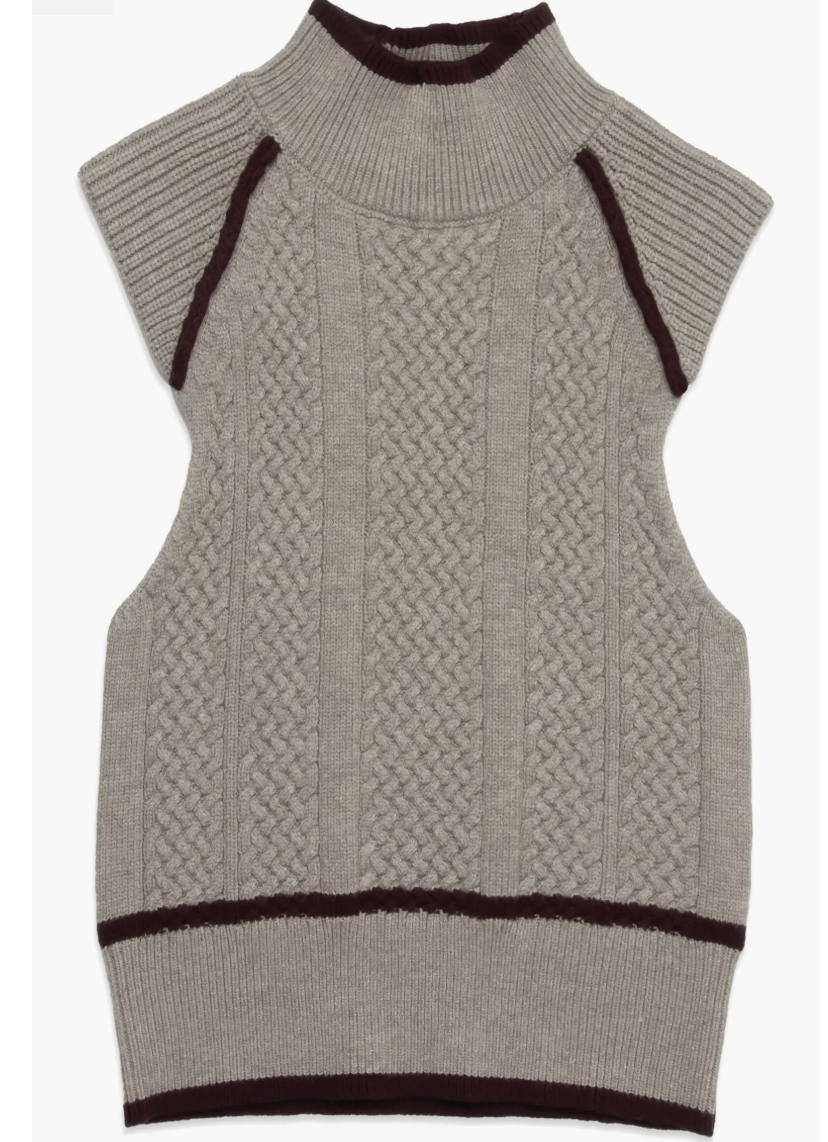 Deluc Joe Turtleneck Vest