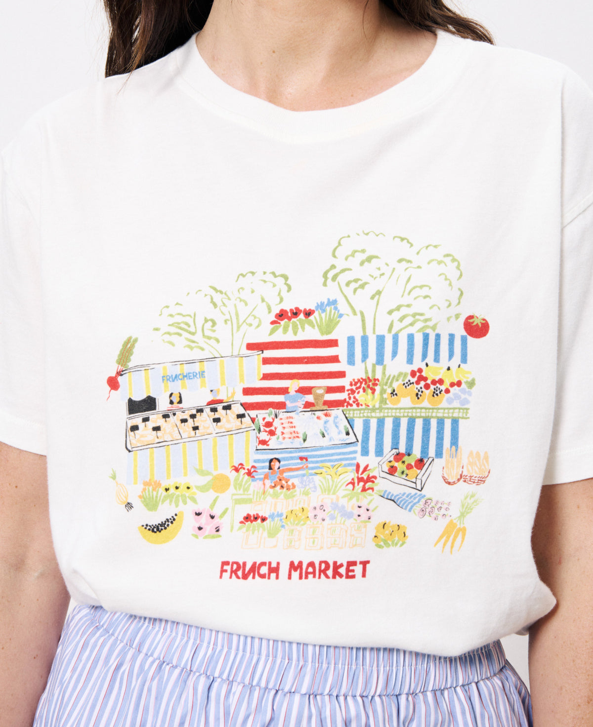 FRNCH  Ivane Market T-Shirt