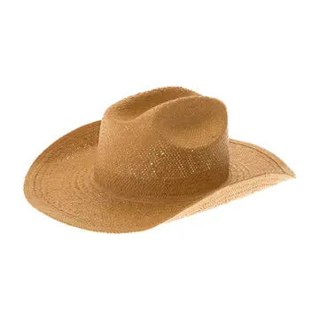 Handwoven Straw Cowboy Hat