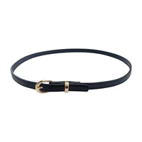 Hat Band - Leather w/ Gold Buckle