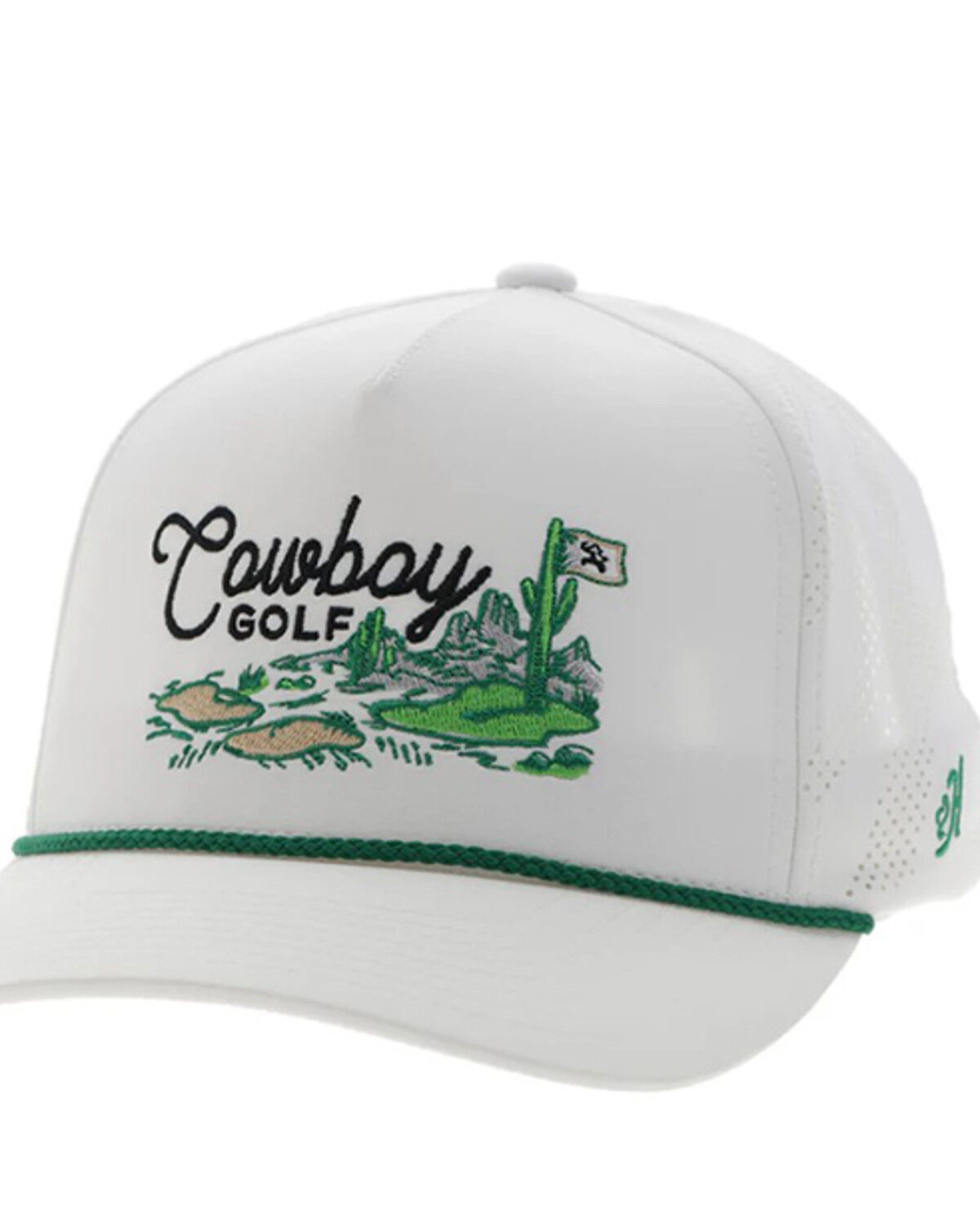 Cowboy Golf Hat — White Landscape Design by Hooey