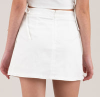 Pleated Mini Skort