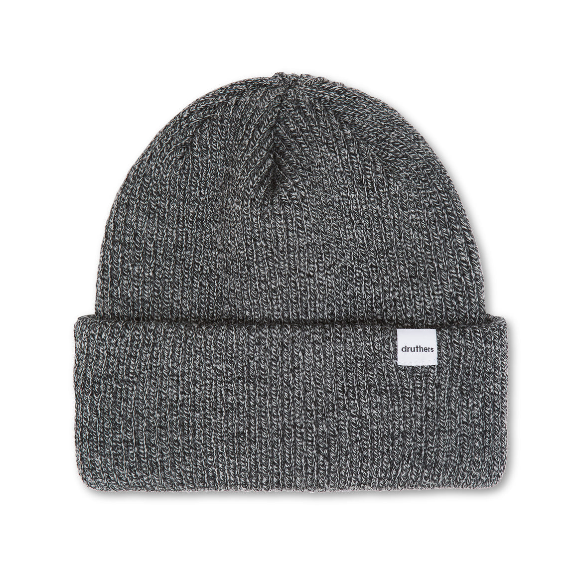 Druthers NYC Merino Wool 1X1 Rib Knit Beanie