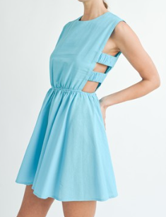 Mable Side Cut Out Mini Dress