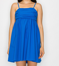 Aegean Blue Short Dress