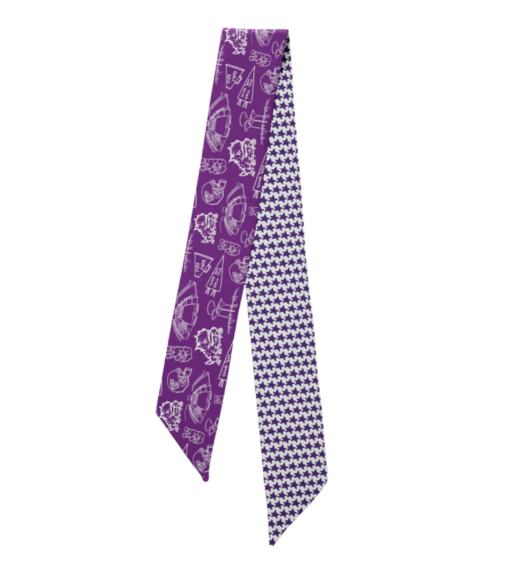 Victory Lap Sideline Scarf - TCU