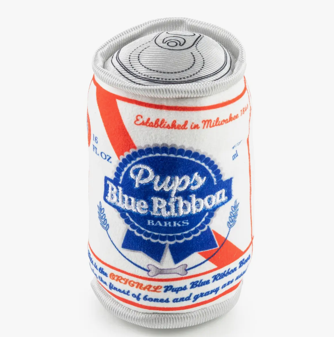 Pups Blue Ribbon Squeaker Dog Toy