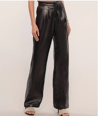 Harriet Vegan Leather Pant