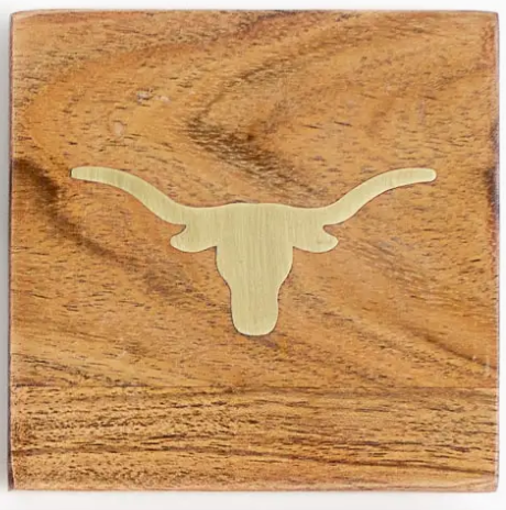 Longhorn Wood Coasters