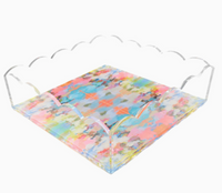 Brooks Avenue Scalloped Tray- Small