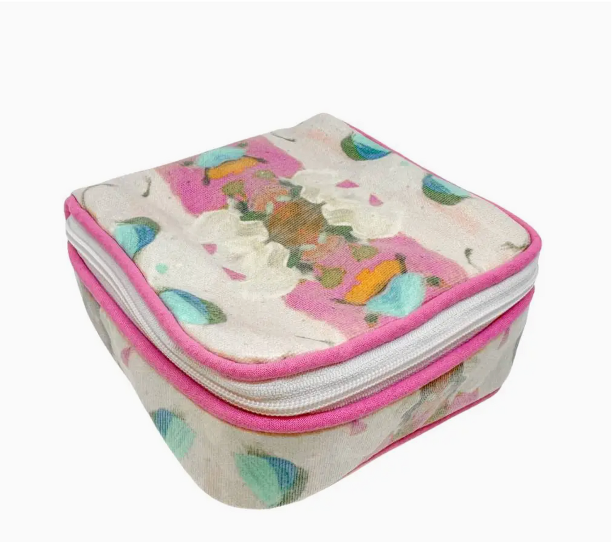 Laura Park Monet's Garden Pink Jewelry Case