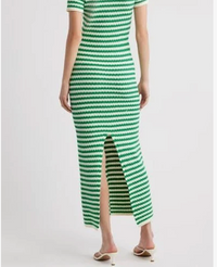 Stripe Crochet Dress