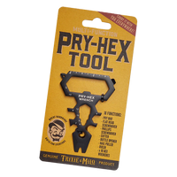 PRY-HEX multi-tool - 18 functions pocket tool