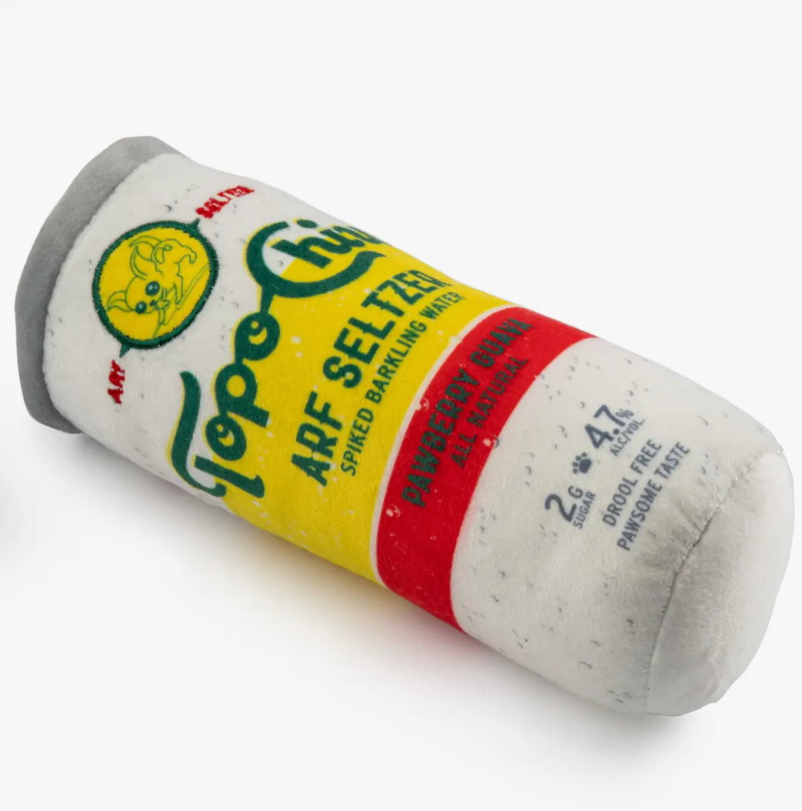 Topo Chiwawa Seltzer Squeaker Dog Toy