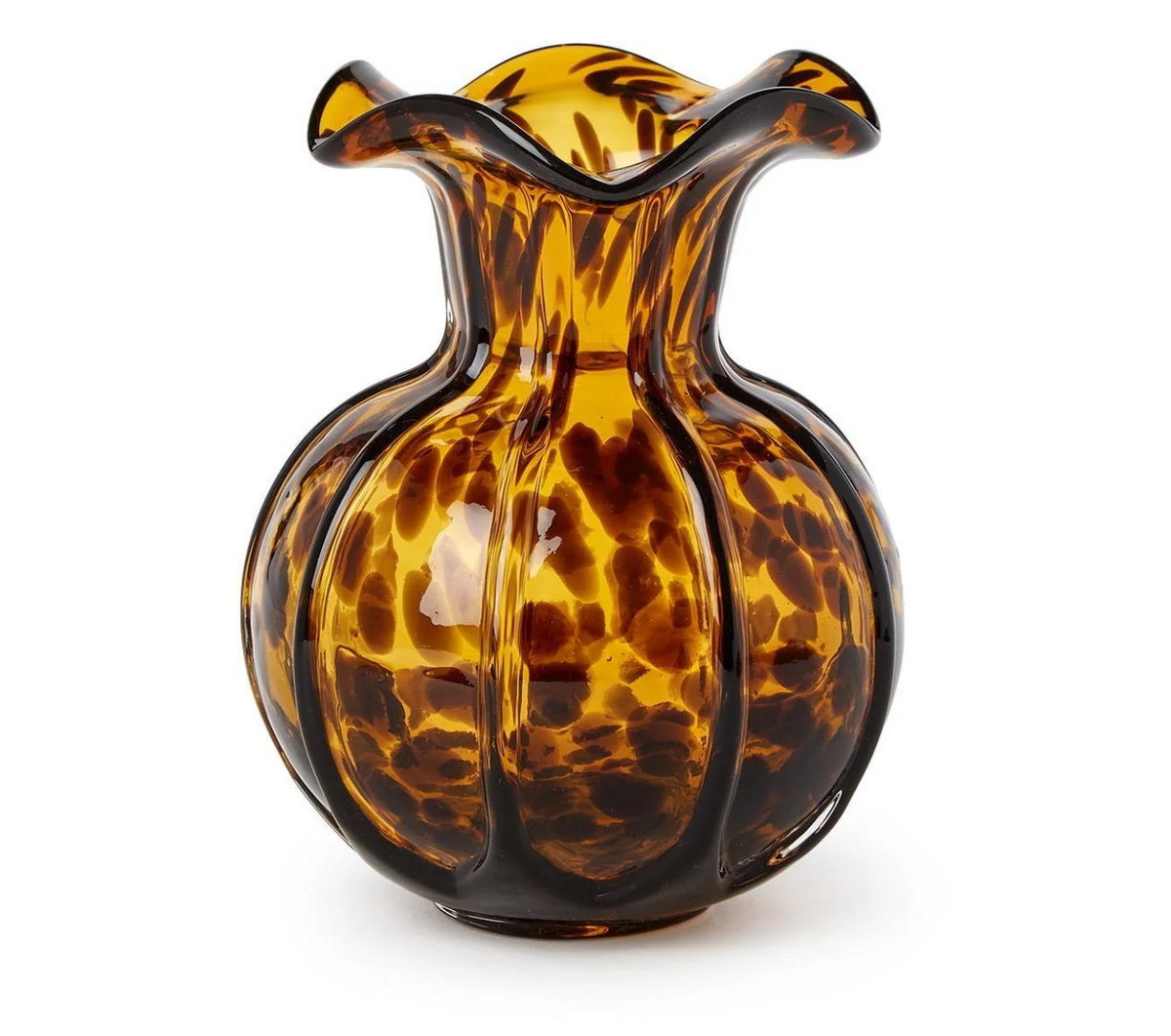 Ruffled Tortoise Vase