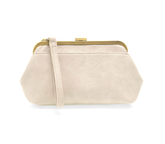 Vivie Frame Lock Crossbody/Wristlet