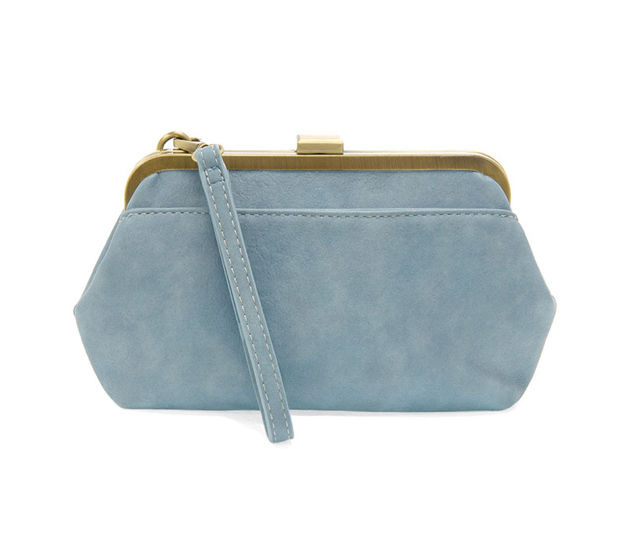 Vivie Frame Lock Crossbody/Wristlet