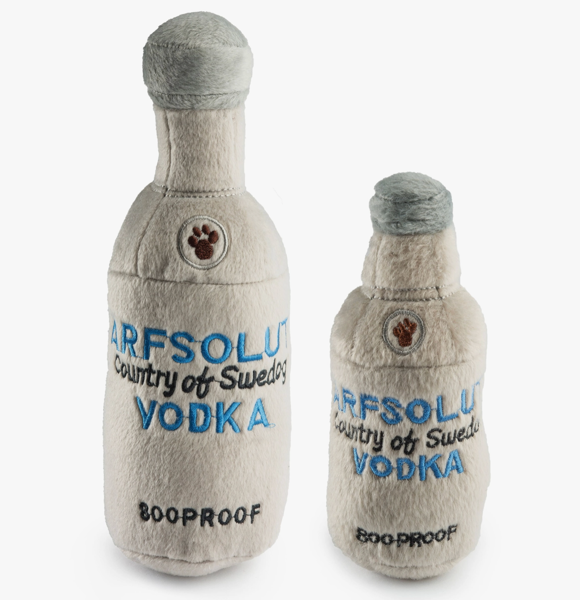 Arfsolut Vodka Toy Squeaker Dog Toy