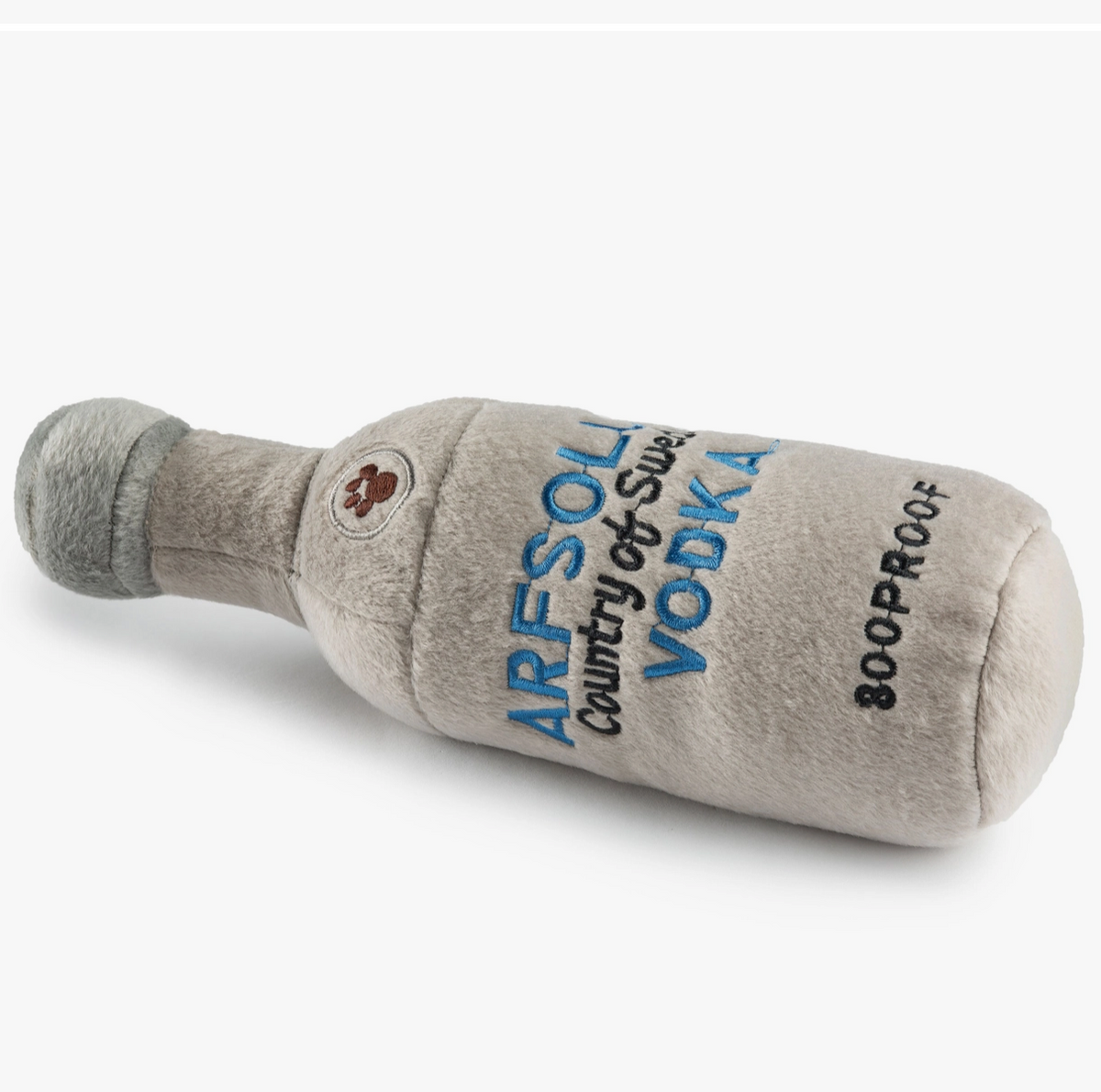 Arfsolut Vodka Toy Squeaker Dog Toy