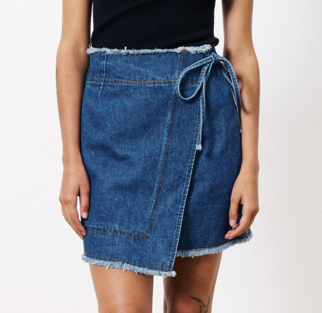 FRNCH Nise Jean Skirt