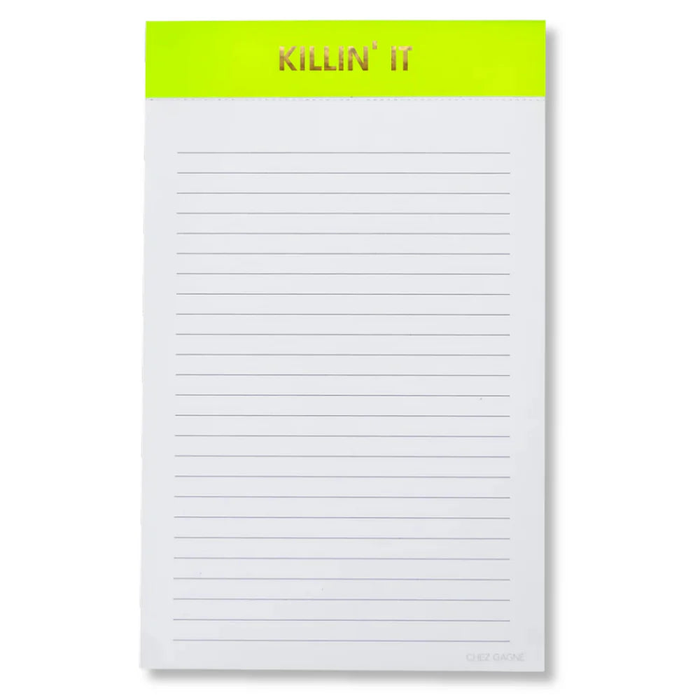 Killin’ It Note Pad