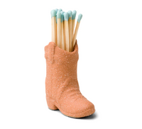 Paddywax Cowboy Boot Match Holder - Terracotta