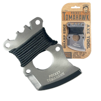 Pocket Tomahawk - Survival Tool w/ Paracord Rope