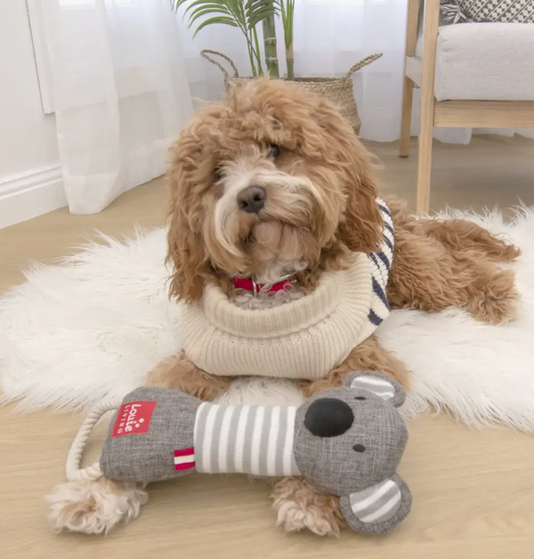 Pozo the Panda Dog Toy Louie Living