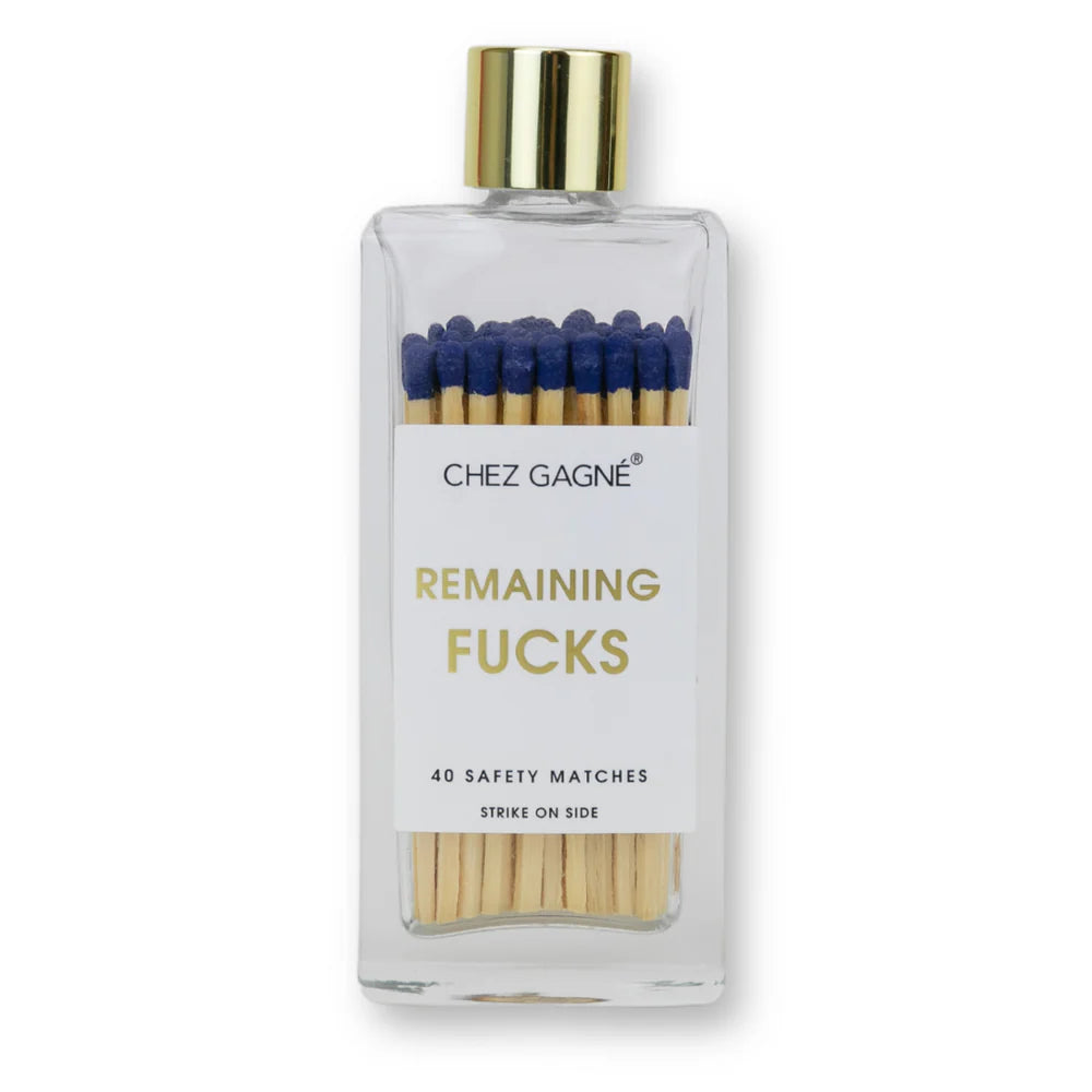 Chez Matches - Remaining Fucks