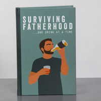 Front cover of book Surviving father hood one drink at a time