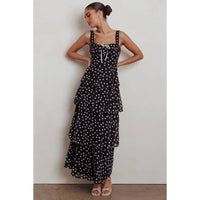 Polka Dot Maxi Dress