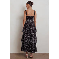 Polka Dot Maxi Dress