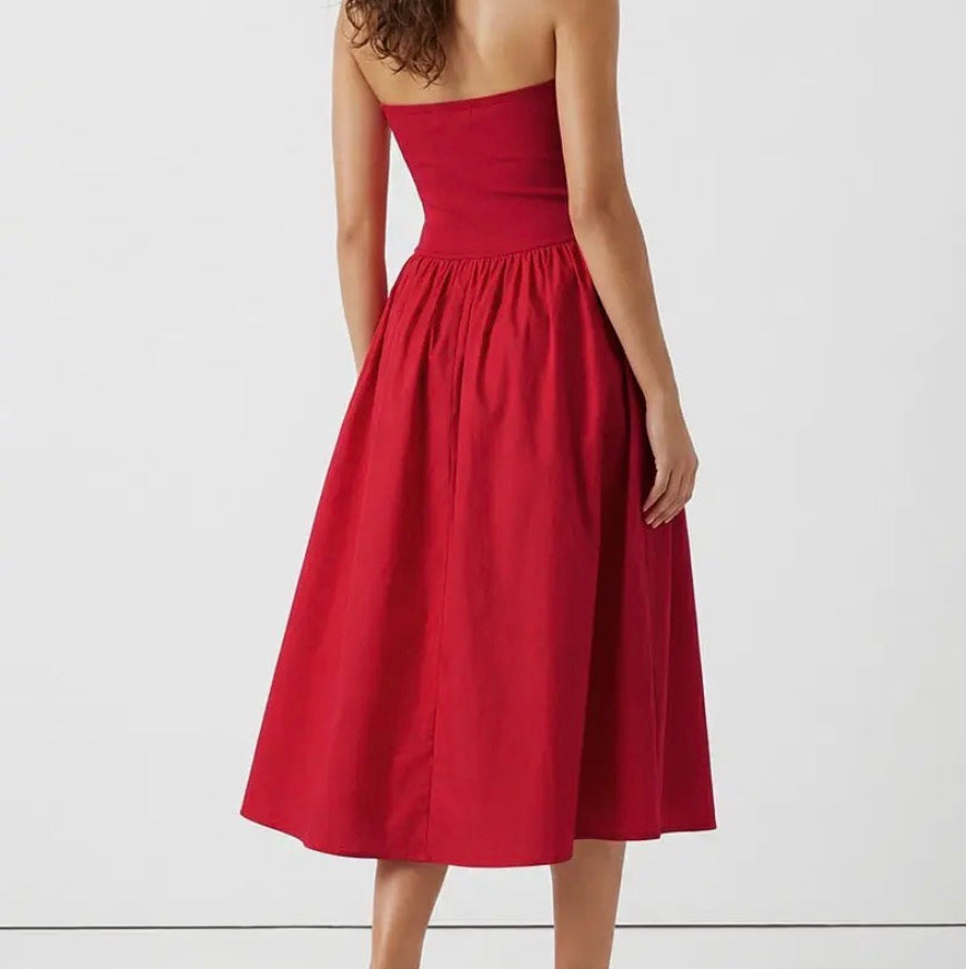 Tube Top Maxi Dress