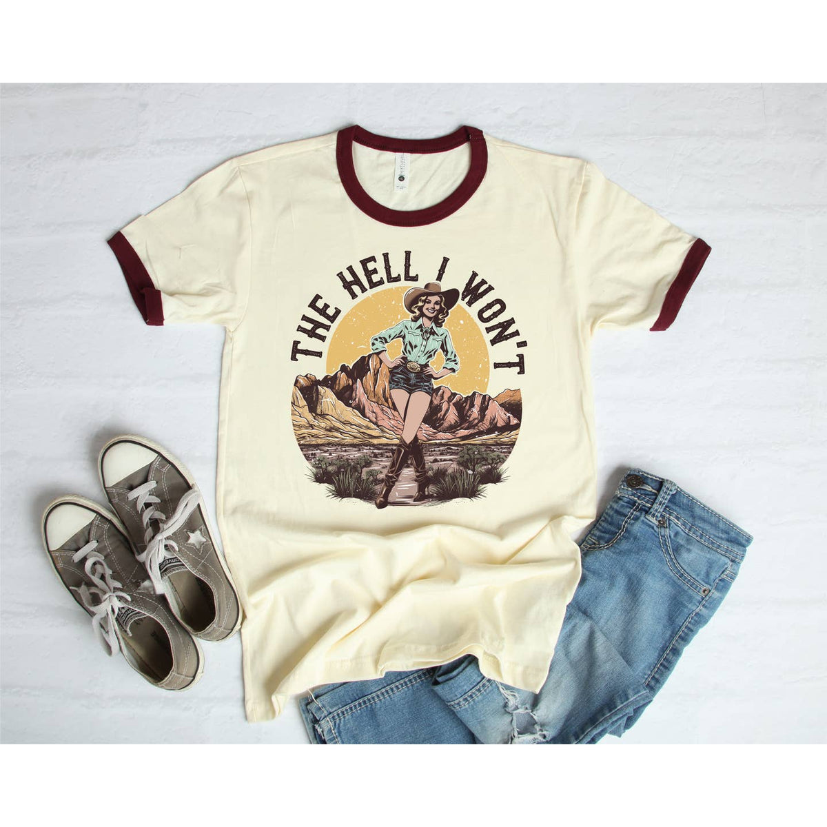 The Hell I Wont- Ringer Tee