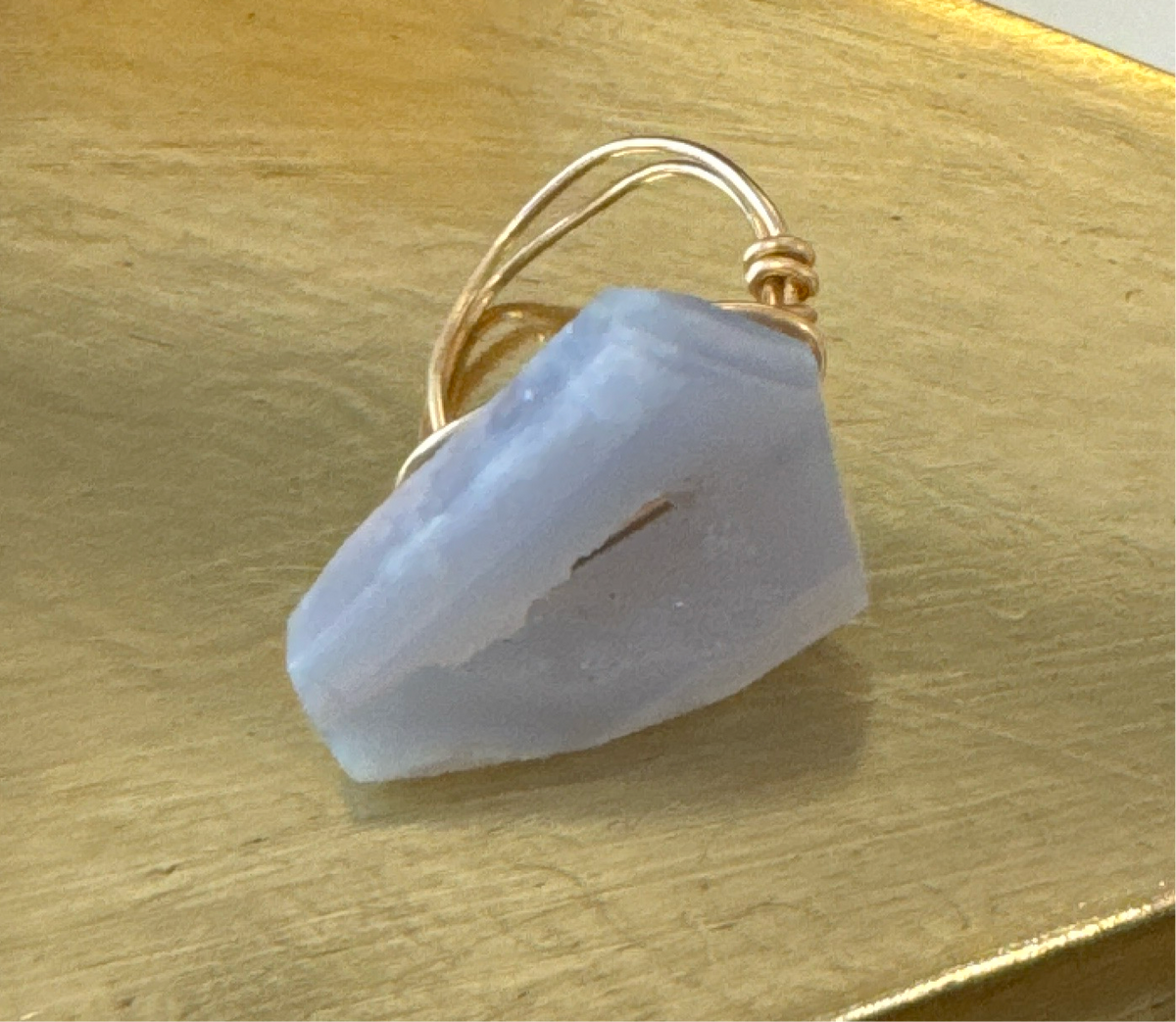 ALD Opalite w gold filled ring