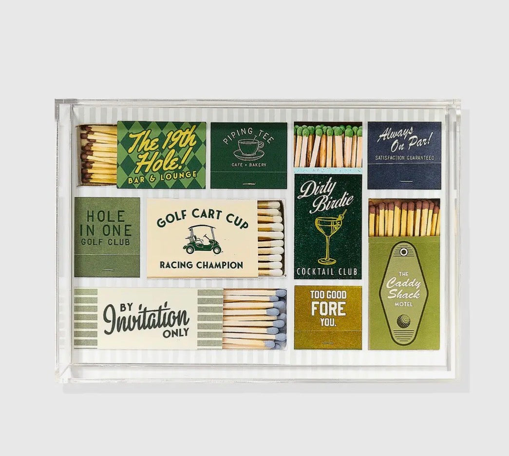 Tart by Taylor Golf Matchbook Small Tray