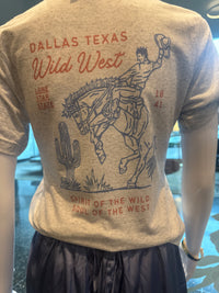 Dallas Short Sleeve Wild West T Shirt