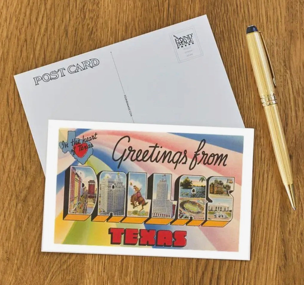 Greetings From Dallas Postcard