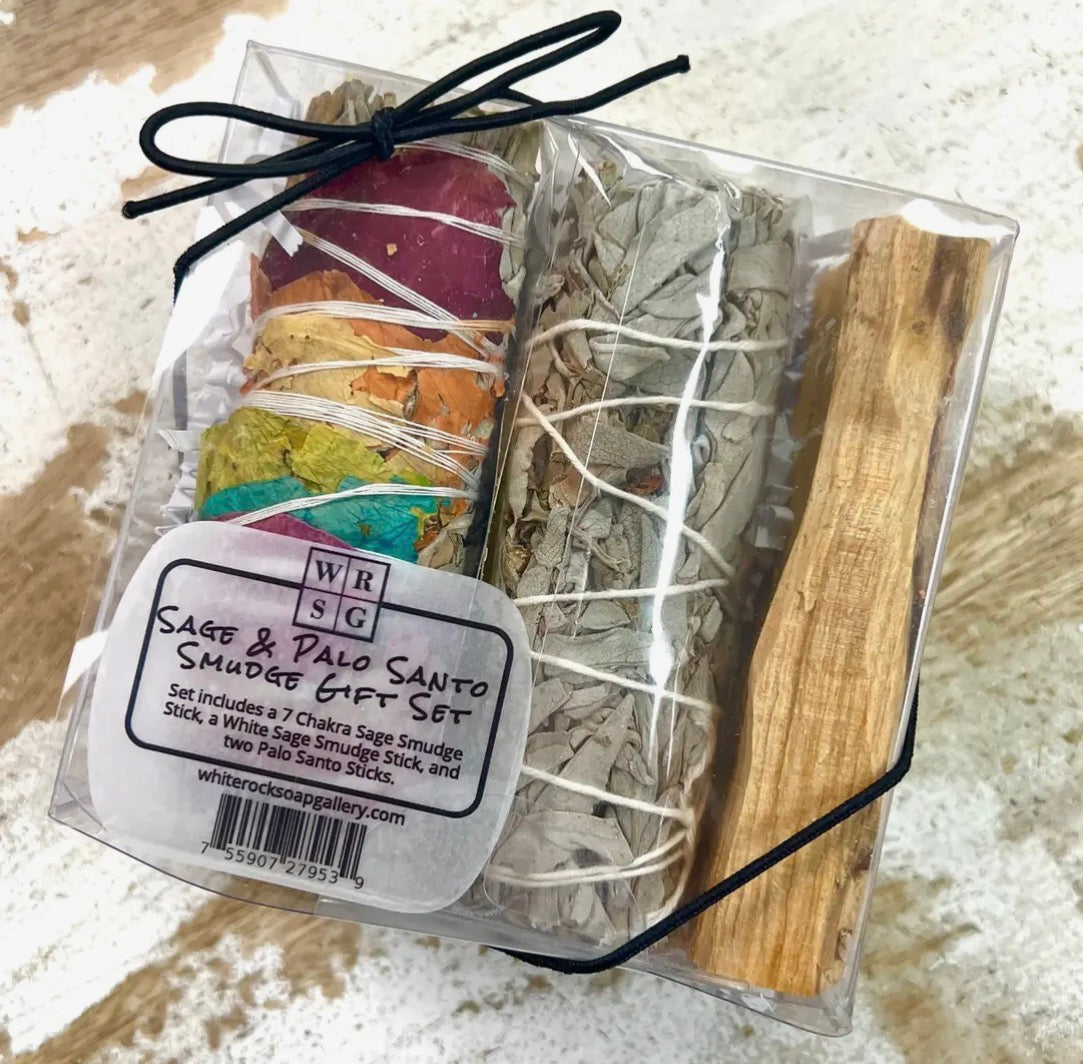 Sage & Palo Santo Smudge Gift Set