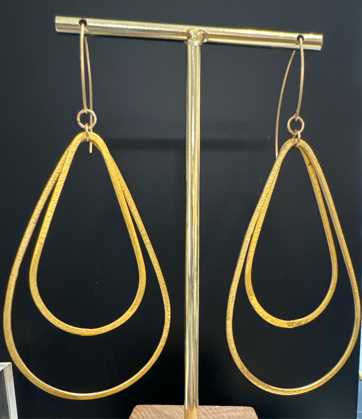 ALD Gold Vermeil Tear Drop Earrings