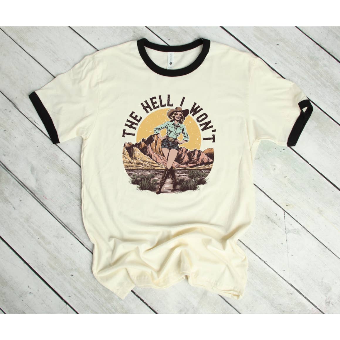 The Hell I Wont- Ringer Tee