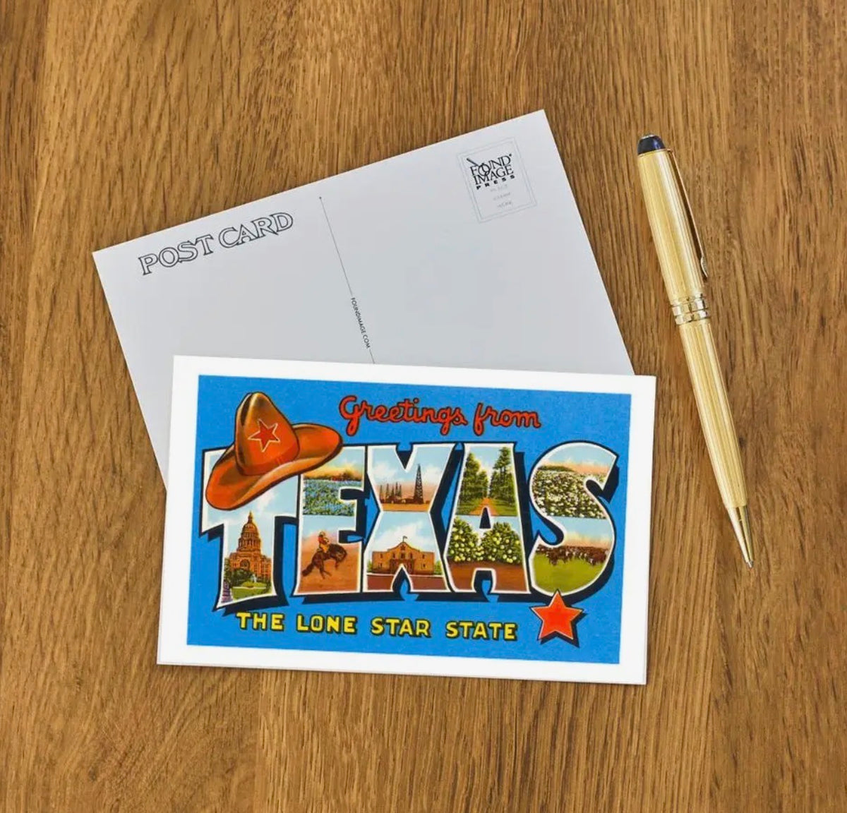 Greeting from Texas Postcard