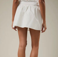 Low Waist Drawstring Skirt