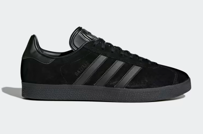 adidas Gazelle Shoes - Men's - All Black / All Black - 11 adidas Gazelle Shoes - Men's - All Black / All Black - 11