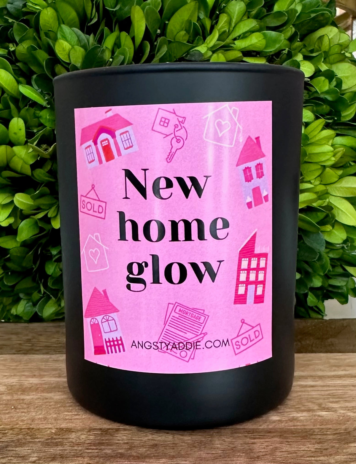 Angsty Addie - New Job Glow 14oz Candle - Cactus Flower and Aloe