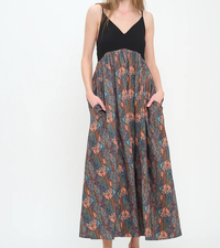 Autumn Canopy Maxi Dress