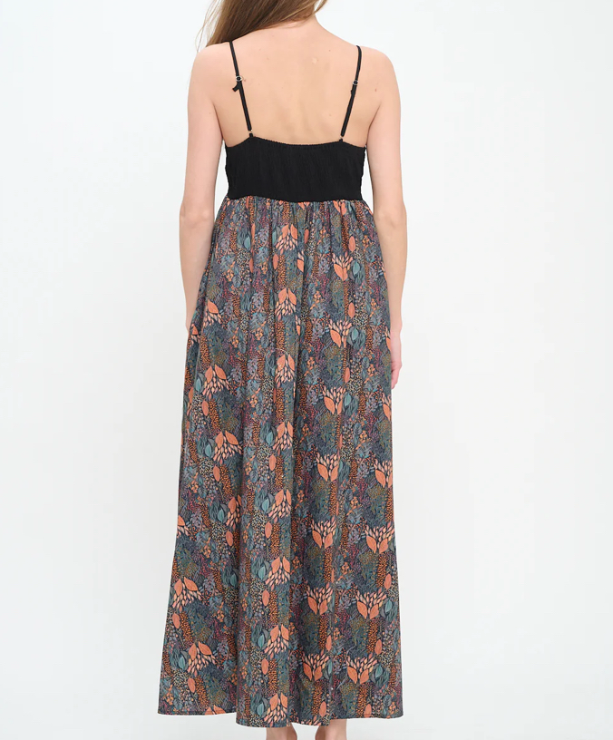 Autumn Canopy Maxi Dress